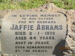 ABRAMS Jaffie -1976
