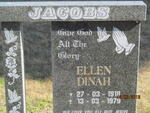 JACOBS Ellen Dinah 1918-1979