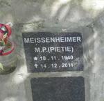 MEISSENHEIMER M.P. 1940-2011