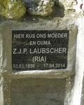 LAUBSCHER Z.J.P. 1936-2014