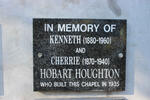 HOUGHTON Kenneth, HOBART 1880-1960 & Cherrie 1870-1940