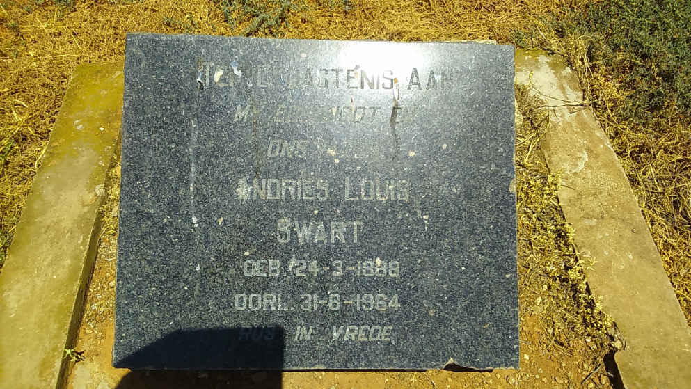 SWART Andries Louis 1888-1964