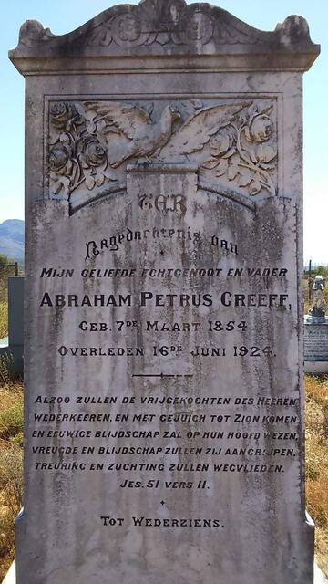 GREEFF Abraham Petrus 1854-1924