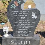 SECHIEL Annie 1924-1995