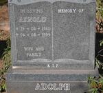ADOLPH Arnold 1960-1999