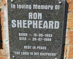 SHEPHEARD Ron 1953-1999