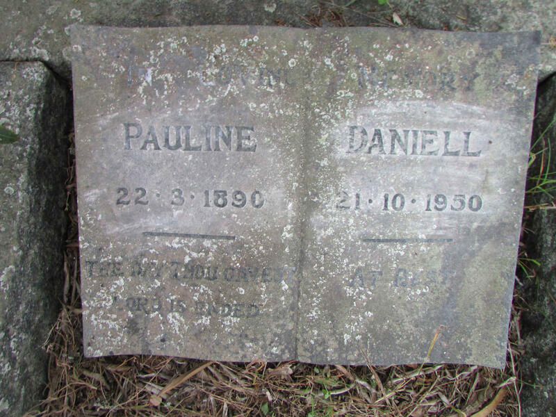 DANIELL Pauline 1890-1950