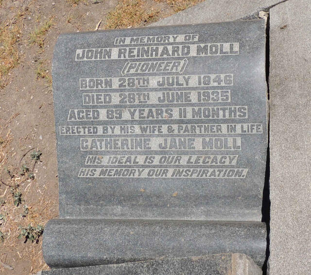MOLL John Reinhard 1846-1935
