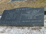 DELPORT Francois 1921-1976 & Doris Florence HASTINGS 1919-2003
