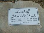 LUCKHOFF Johanna 1909-1999 & Truida 1913-1997
