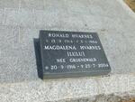 HVARNES Ronald 1914-1984 & Magdalena GROENEWALD 1916-2004