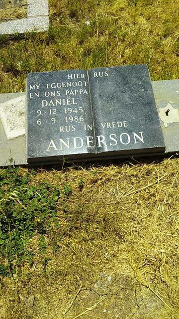 ANDERSON Daniel 1945-1986