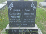 ESTERHUYSEN Hendrik Gerhardus Abraham 1917-1986 & Anna Christina 1915-2000