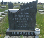 THOMPSON Anna Elizabeth 1930-1985
