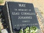 MAY Esau Cornelius Johannes 1919-1992