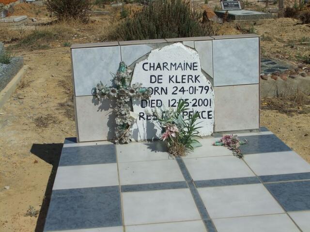 KLERK Charmaine, de 1979-2001