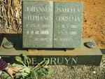 BRUYN Johannes Stephanus, de 1894-1989 & Isabella Cornelia 1908-1980