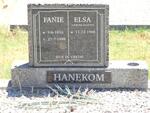 HANEKOM Fanie 1914-1998 & Elsa BASSON 1908-
