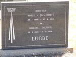 LUBBE Willem Jacobus 1901-1974 & Maria A. DEIST 1900-1968