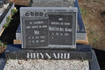 BRYNARD Mia 1922-1997 & Martha BRAND 1922-