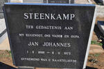 STEENKAMP Jan Johannes 1896-1973
