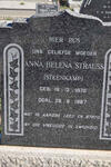 STRAUSS Anna Helena nee STEENKAMP 1875-1967