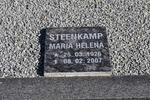 STEENKAMP Maria Helena 1926-2007