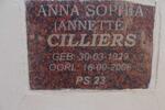 CILLIERS Anna Sophia 1929-2006