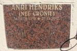 HENDRIKS Anri nee CRONJE 1978-2012