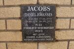 JACOBS Daniel Johannes 1930-2013
