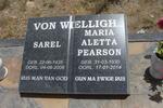 WIELLIGH Sarel, von 1935-2008 & Maria Aletta PEARSON 1930-2014