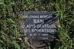 BAIN Gladys Gertrude nee ROBERTSON 1910-2000