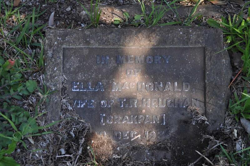 HEUGHAN Ella nee MacDONALD -193?