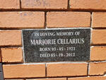 CELLARIUS Marjorie 1923-2012