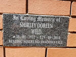 WILD Shirley Doreen 1932-2010