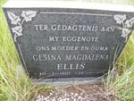 ELLIS Gesina Magdalena 1910-1979