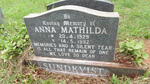 SUNDKVIST Anna Mathilda 1929-1992