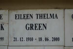 GREEN Eileen Thelma 1910-2000
