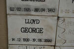 GEORGE Lloyd 1920-2000