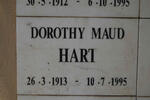 HART Dorothy Maud 1913-1995