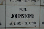 JOHNSTONE Paul 1973-1990