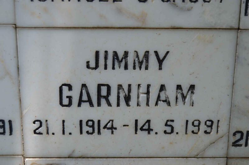 GARNHAM Jimmy 1914-1991