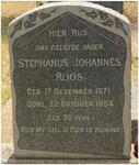 ROOS Stephanus Johannes 1871-1954