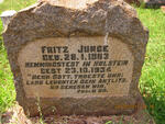 JUNGE Fritz 1903-1934