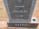 AFONSO Conceicão 1905-2001