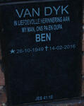 DYK Ben, van 1949-2016