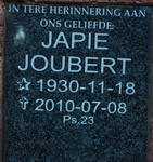 JOUBERT Japie 1930-2010