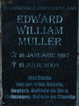 MULLER Edward William 1927-2009