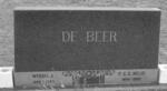 BEER Wessel J., de 1899-196? & P.C.C. 1893-1982