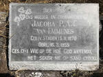 EMMENES Jacoba P.A.C, van V. STADEN 1878-1955